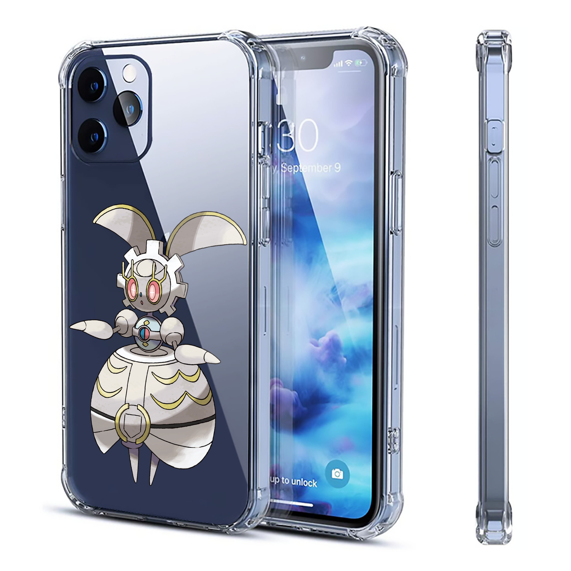（画像用） ポケットモンスター Pokémon 【iPhone 12シリーズ対応】透明スマホケース（クリアソフトケース）